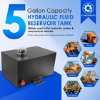 5 Gallon Hydraulic Fluid Reservoir Tank For Tractors Trucks Log Splitters