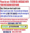 X2 Custom Made Instagram User Name Car Truck Bike Window Vinyl Decal Sticker