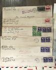 Military Letters Lot Of 27 Father To Son Austin Texas Apo Cancellations