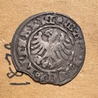 1495 - 1506 1 2 Groat Alexander Jagiellon Silver Medieval Lithuania Hammered