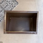 Vintage Blue Bird Handkerchief Display Case