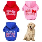 Pet Dog Vest Hoodie Sweater Jumper Coat Warm Dogs Clothes Puppy Apparel Jacket