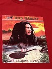 Y2k Cool Vintage Bob Marley Tee    the Legend Lives On   