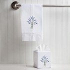 Square Tissue Box Cover  Linen cotton Fabric Tissue Holder  Decorative Cloth    