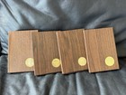 1971-1974 S Proof Eisenhower Silver Dollar Set 4 Brown Box Ogp Lot Us Mint Coins