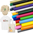 Htv Heat Transfer Vinyl Iron On Vinyl 12  X 5-50 Ft T-shirt For Cricut Us