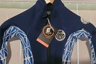 Rip Curl Juniors Girl Size 8 G-bomb Ultimate Long Sleeve Wetsuit 1mm Blue New