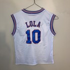 Space Jam Lola Bunny Tune Squad Basketball Jersey Youth Xl