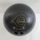 Ebonite Magnum 10 R a r  15 Lb Urethane Gyro-balanced Black Bowling Ball