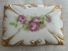 Occupied Japan Porcelain Trinket Box Vintage Dish Collectibles Home Decor