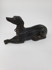 Jenning Brothers Bronze Greyhound Whippet Dog Figure Statue Collectible