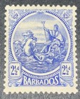 Travelstamps  1916-1919 Barbados Stamps Scott   185 King George V Mint Mogh r 