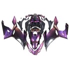 Abs Injection Fairing Kit For Kawasaki Ninja400 2018-2023 Purple Black Bodywork