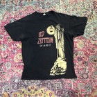 Led Zeppelin Hermit Graphic Black T-shirt Men s Size L Rock   Pop Music Industry