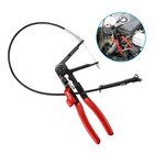 For Fuel Oil Water Hose Auto Tool Flexible Wire Long Reach Hose Clamp Pliers 2ft