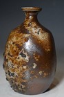 Bizen Ware Tokkuri Sake Bottle By Hisashi Hibata-tk453
