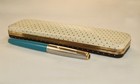 Vintage Parker 61 Custom De Luxe Mk1 Fountain Pen - Capillary  - Boxed - Nr Mint