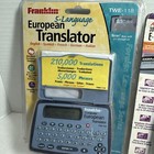 Franklin 5 Language European Translator Model Twe-118   Aurora Email Databank