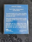 Ansata Tarot  paul Struck  1981 Rare  Oop Very Good Condition