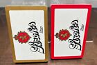 2 Nos Vtg Packs Stroh   s Beer Playing Cards Unopened Sealed Deck Advertisements