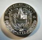 1972 Panama Silver One Balboa Proof