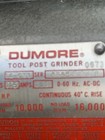 Dumore Tool Post Grinder 14-011 Amps 1 1 Pulley Volts 115 With Box   Accesories