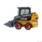 Cfg Jk35 Kubota Engine 1 5 Ton Mini Skid Steer Loader Wheel Loader Open Operator