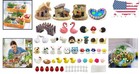 50-piece Miniature Fairy Garden Accessories Kit - Whimsical Animal Figurines