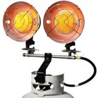 Portable Sunrite Double Tank Top Heater Directional Adjustable Heads 30 000 Btu