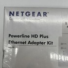Netgear Power Line Hd Plus Ethernet Adapter Kit Hdxb111 Sealed  Free Shipping