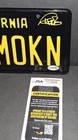 Cheech And Chong Signed Autographed Kp Smokn License Plate Jsa Coa 