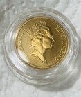 1987 Uk Gold Sovereign     0 2354 Oz     Proof     Queen Elizabeth Ii