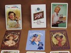 Lot 12 Pinup Girl Swap Playing Cards Cigarettes Beer Advertising