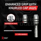 New Adjustable T-handle Tap Wrench Set Of 3 Pc M1-m4   M4-m8   M6-m12 Edge Tools