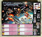 Transformers G1 Decepticon Stunticons Menasor Giftset Box  Foam    Manual New 