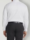 Van Heusen Dress Shirts White Big Tall Fit Men 4xl 20 36 37 Stain Shield