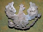 Wwi Ww1 Pickelhaube Prussian German Helmet Front Plate M15 Gray Convex Complete