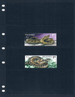  4 00 Scott Value - 2012 Bosnia Snakes East European Wildlife Cv Mnh Nh Um