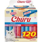 Churu Cat Treats Lickable Squeezable Creamy Pure W vitamine 0 5oz 120tubes