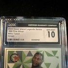Cook Islands Legends Series 2023 Mike Tyson  1  999 Silver Cgc Gem Mint 10 