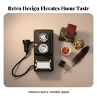 Antique Rotary Dial Telephone Vintage Telephone Old Fashioned Wall Art Sculpture