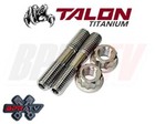  08-14 Raptor 700 Ti Exhaust Studs Heavy Duty Titanium Head Pipe Stud Bolt Kit