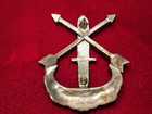 Unknown Vintage Special Forces Badge Crossed Arrows Dagger With Wreath