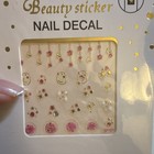 Beautiful Moon And Stars Celestial Falling Stars Sticker Sheet Brand New