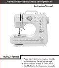Electric Sewing Machine Portable Crafting Mending Machine 12 Built-in Stitches A