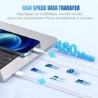 Iphone Charger Lightning Cable 2 Pack Apple Mfi Certified Usb Iphone Fast Charge