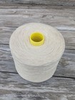 Beautiful English Milled Wool Blend Yarn Cone  1 75 Lb Natural Color Sock Weight