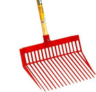 Little Giant Durafork Stable Fork W red Polycarbonate Angled Tines  New S5