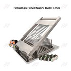 Sushi Cutter Manual Sushi Roll Cutting Machine 8 10 12 Pieces Optional 304 S s