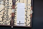 Vintage Puerto Rico Tourist Dominoes Double Six In Travel Suitcase    Never Used